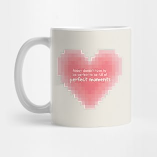 In the moment heart [red] Mug